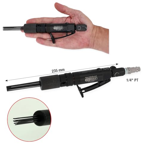 KS Tools 515.3980 Mini-Druckluft-Nadelentroster