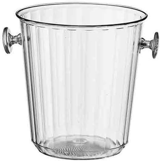 Ice Bucket, Acrylic Ice Bucket Commercial Champagne Bucket Home Bar Small Ice Pellet Bucket Filled with Ice Ice Buckets For Parties(Medium)