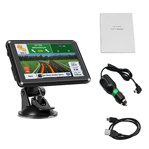 Widealiff Tela HD Carro Posicionamento Portátil Mapas Rastreador Caminhão de Controle de Toque com D
