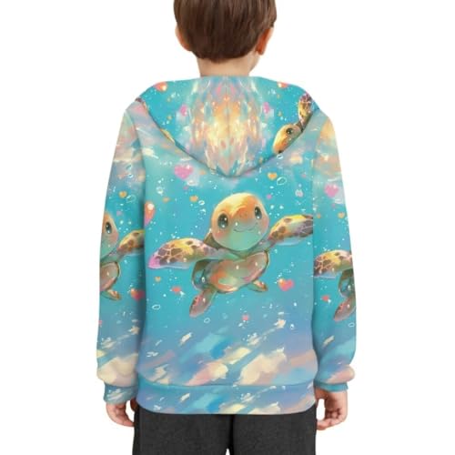 Pinupub Holiday Casual Pullover Hoodies Boys Girls Comfy Long Sleeve Hooded Sweatshirt With Pocket3