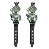 reloj walkie talkie nerf 【SEGURO DE USO】 El reloj Walkie Talkie adopta materiales plásticos no contaminantes, verdes e inofensivos. Seguro para el uso de los niños. Pequeño y lindo diseño de color camuflaje, ideal para regalar a sus hijos.