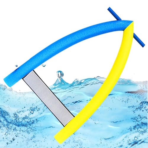Kustimantu Fideos de piscina grandes, fideos de espuma, forma de palabra A, flotadores de flotación, suministros de artesanía al aire libre, varilla de flotabilidad, juguetes acuáticos para juegos