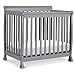 Davinci Kalani 4 in 1 Convertible Mini Crib and Twin Bed, Grey