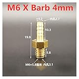 Diese Anpassung weist einen BSP-Außengewinde mit einem Stachelschlauch-Endverbinder auf.