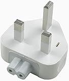 Replacement UK AC Adapter Wall Plug Duckhead Universal Power Charger Travel Adapters 220V for MacBook iPhone iPad iPod MagSafe 2 (Pack of 1)