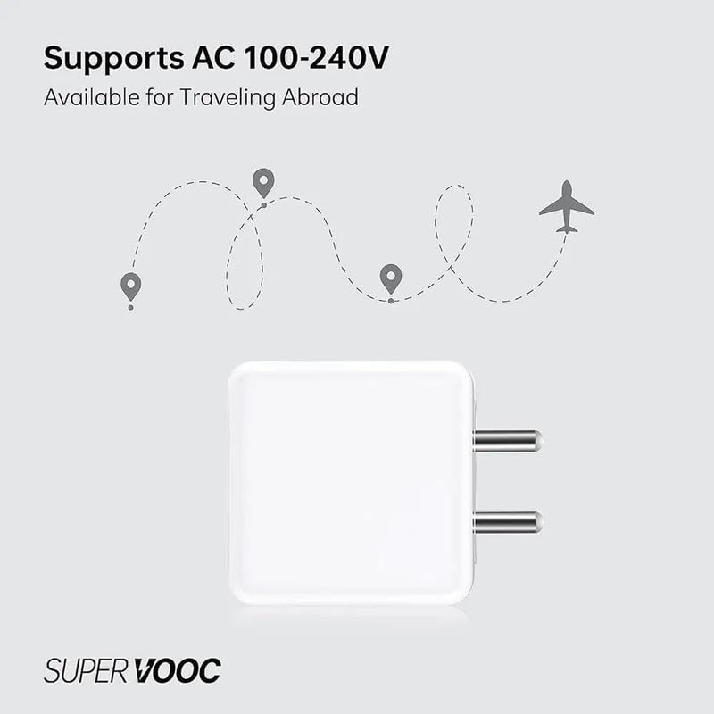 Image of 18W Type-C Charger for Yezz Epic 3 Original QC Adapter Type C 3.0A High Speed Fast Turbo Charge QC 3.0 Smart SinglePort with 1m Type-C Red Charging & Sync Cable (White, Dash, SE.AS13)