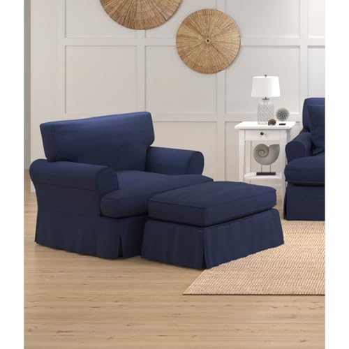 Sillón T-Cushion con funda lavable color azul marino miniatura 1