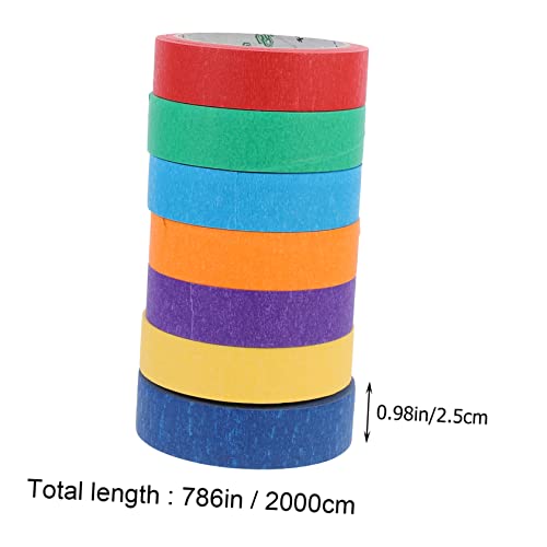 Hemobllo 21 Rolos adesiva de papel de arte decorativa para artesanato saída decoracao fitas adesivas