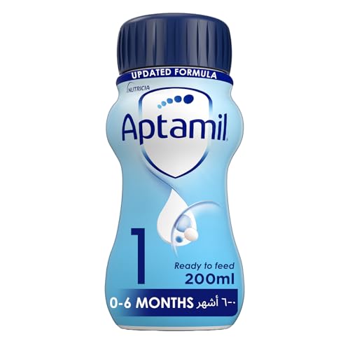 Aptamil 1 Premier Lait Liquide 200 ml lot de 12 bouteilles de lait premier âge