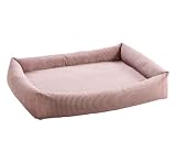 Dehner Premium Orthopädisches Hundebett Lakota, rosa, 120 x 23 x 90 cm
