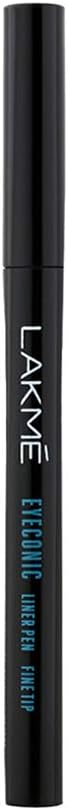 LAKMÉ Eyeconic Fine Tip Liner Pen, Black, 1ml