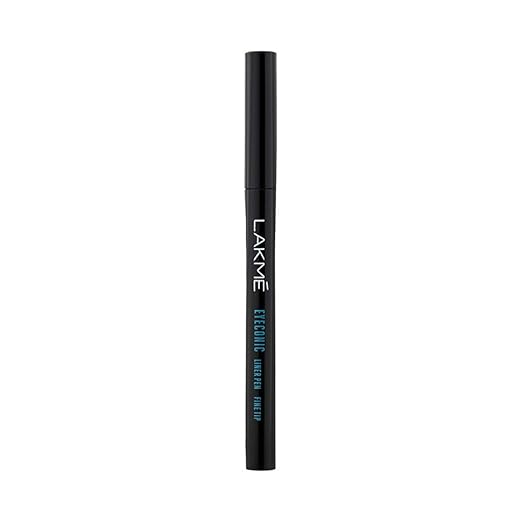 Lakme Eyeconic Liquid Eye Liner Pen, Black, Long Lasting Matte