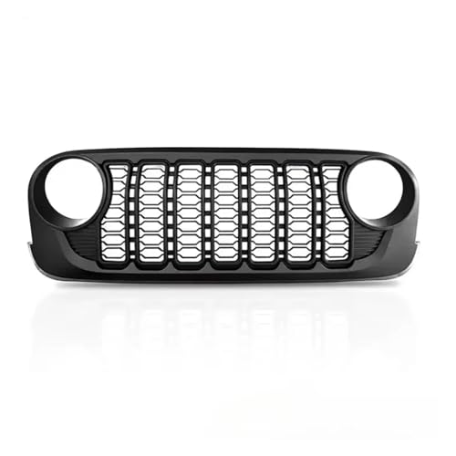 Calandres radiateur premium pour pare-chocs avant Jeep Wrangler JK et JKU finition renforcée