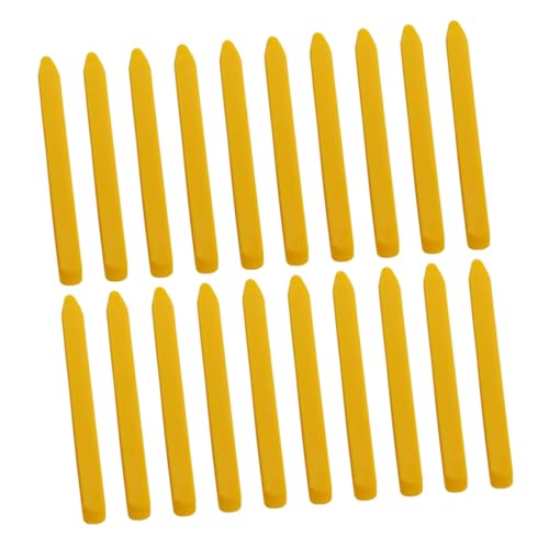 Hemobllo 20pcs Tile Grout Cleaner and Ceramic Joint Scraper Tile Seam Tool for Grout Joint Finishing Hand Tool Smoothing Scraper