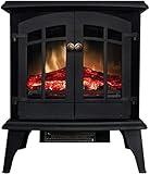 Wyxy Electric Fireplace Electric, Stove, fir 3D Simulation Flame Electric fir Heating Household Ener