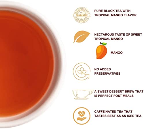 Té negro mango 25 saquitos pack miniatura 7