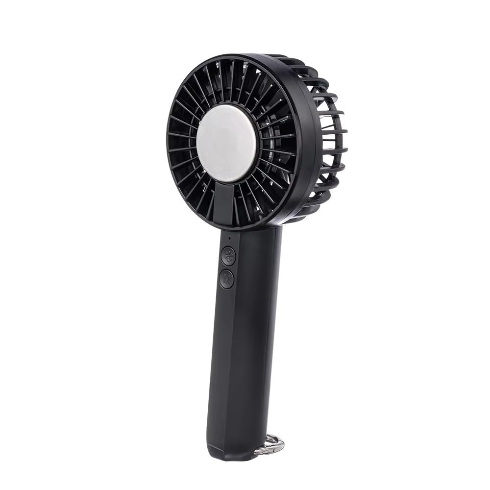 Petit ventilateur rechargeable USB pliable silencieux 3 vitesses pour extérieur