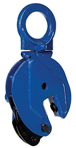 Vestil Epc-40 Vertical Plate Clamp, 1" Plate Thickness, 4000 Lbs Working Load Limit, 2.38" Bale Opening #TOP3