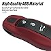 Aojezoor Bordeaux Red Key Fob Cover Compatible with Porsche Key Shell Key Fob Shell Replacement Compatible with Porsche Cayenne Panamera 911 718 Macan Boxster Cayman Old Style