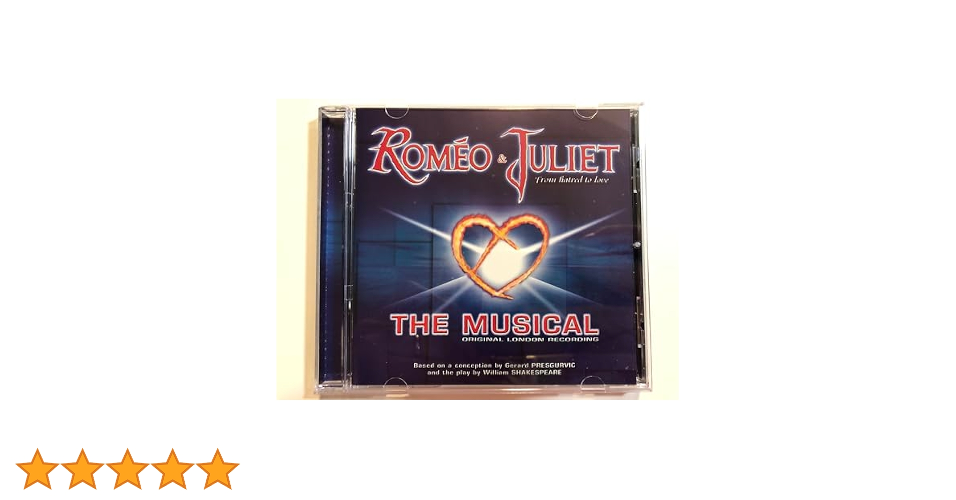 ミュージカルRomeo&amp;Juliette 初演CD FRANCO ZEFFIRELLI'S ROMEO & JULIET SOUNDTRACK - Amazon.com Music