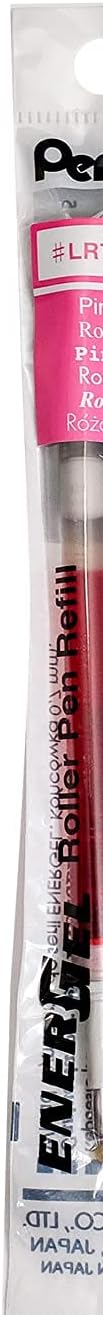 Pentel EnerGel Roller Ball Pen Refill, 0.7mm, Pink Ink (LR7-P)