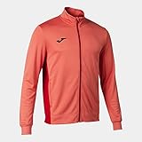 Puños y bajos en tejido rib Joma Winner II Chaqueta, Hombre, Naranja flúor, L
