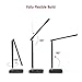TaoTronics LED Desk Lamp with Qi-Enabled Wireless Fast Charger, USB Charging Port, 5 Color Temperatures & 5 Brightness Levels, Night Light Mode, 1 Hour Timer, Black, Philips Enabled Licensing Program