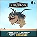DreamWorks Dragons How to Train Your Dragon, Gronckle, 5” Action Figure, Kids Toys for Boys Ages 4 and up