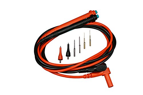 AST Labs Test Probe 3-in-1 Interchangeable Tip Gold-Plated Needle Point (3 feet)