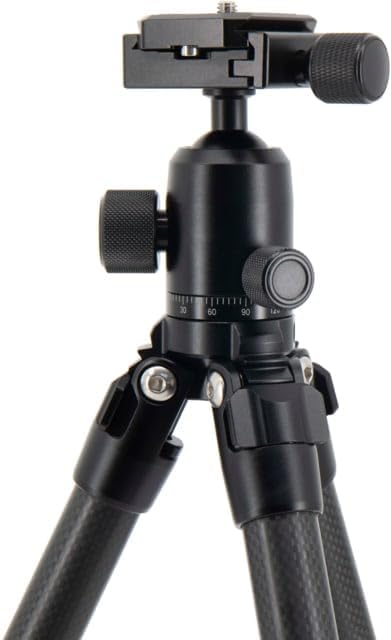 The Scout Tripod – Carbon Fiber Utility Tripod for Predator Hunting & Glassing – Lightweight, ARCA Compatible, Stainless Spikes, Ball Head Included – Ultimate Stability in The Field