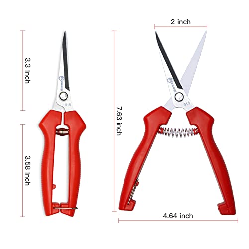 Tijeras de poda Sanung acero inoxidable 2 pack miniatura 5