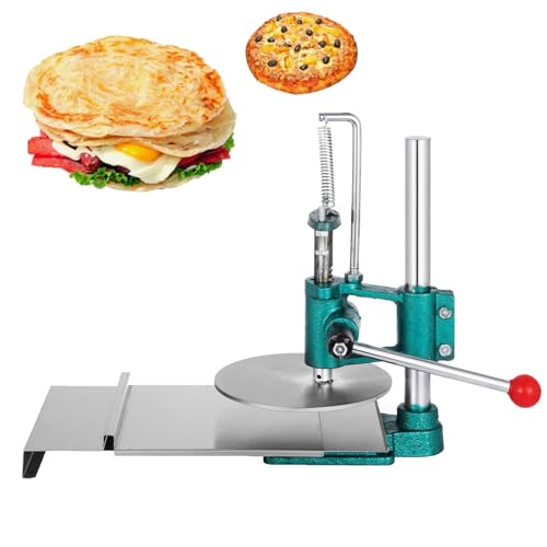 Prasa do ciasta do pizzy, ręczna maszyna do ciasta ze stali nierdzewnej do domowej pizzy, łatwa w użyciu prasa do ciasta dla idealnej podstawy pizzy