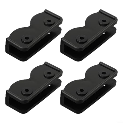 4 Pack Black Plastic Gazebo Tent Connector Brackets