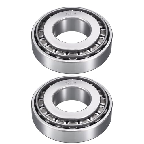 Roulement à rouleaux coniques 30310 55mm cage acier pour axe de remorque agricole