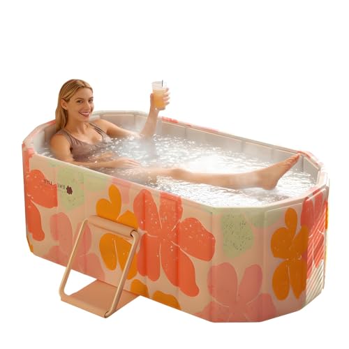 Jessie 47 Foldable Portable Bathtub for Adults