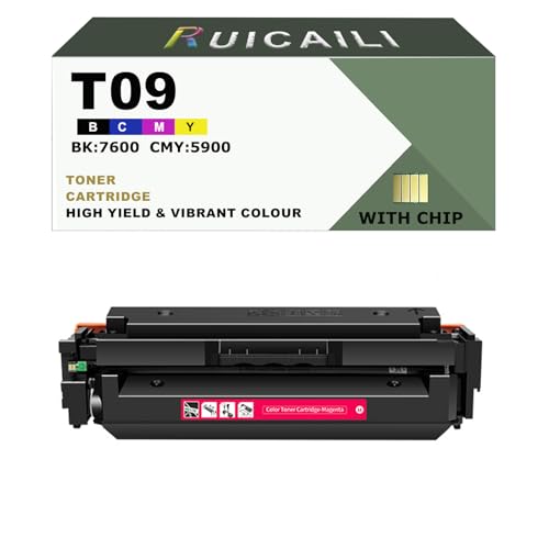 Toner T09 Magenta Haute Précision avec Puce pour Canon imageCLASS X C1127iF
