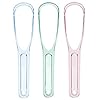 MILISTEN 3 Stks Tongschraper Cleaner Plastic Orale Tongschrapers Herbruikbare Tongreiniging Tool Voor Tong Orale…