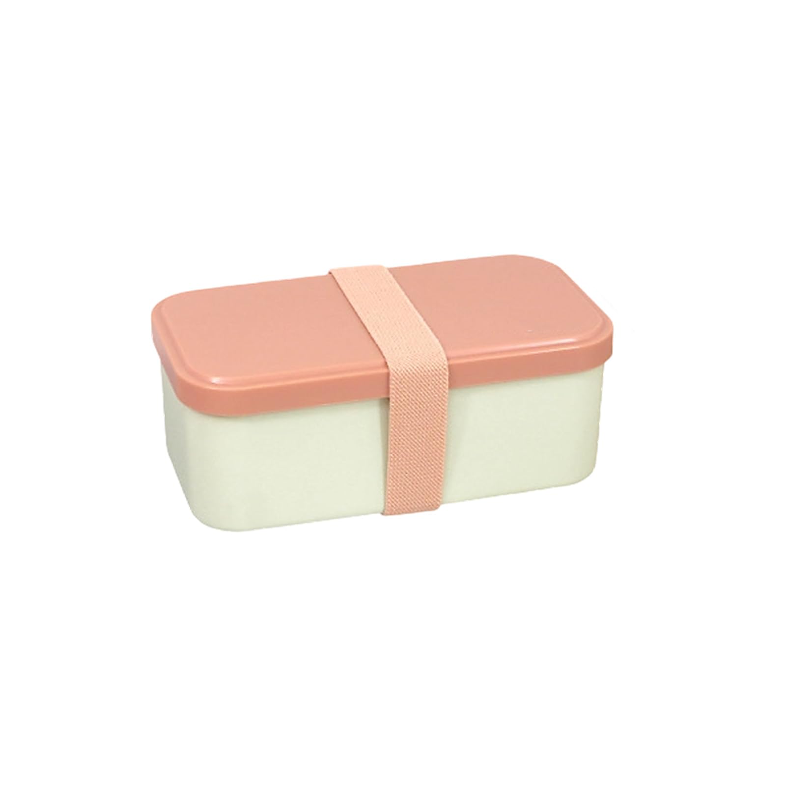 jiingekk Leak Proof Double Layer Meal Container with Silicone Seal and Multiple Compartments Divided Lunch Holder Lunch Box