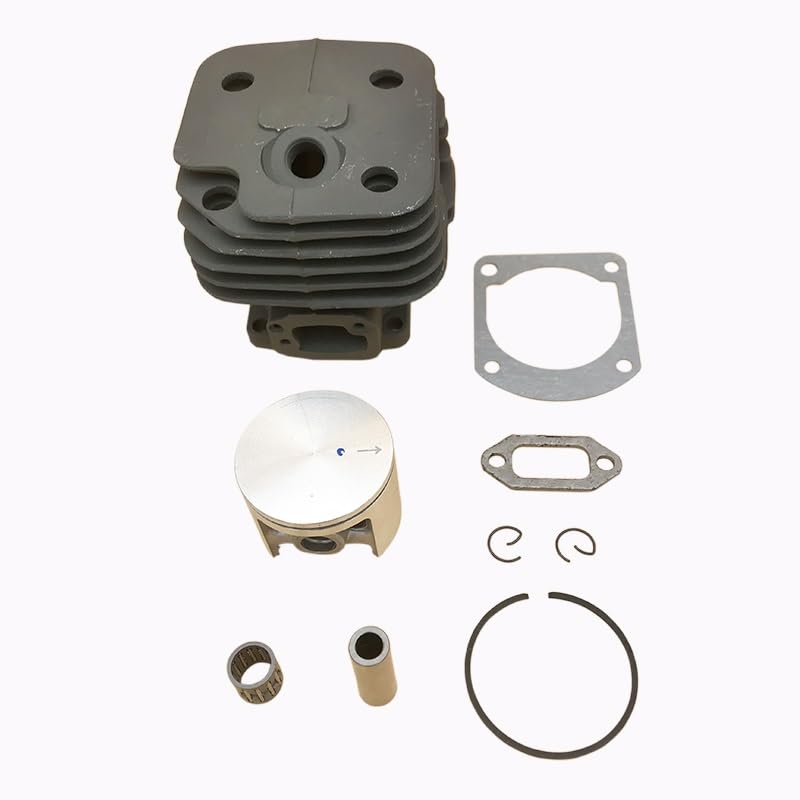 Części ogrodowe 48mm 50mm 52MM zestaw tłoków cylindrów dla HUSQVARNA 61 268 272 272K 272XP benzynowy silnik piły łańcuchowej części silnika 503758172 Бензопила Części ogrodowe (Color : HUS272 52MM)