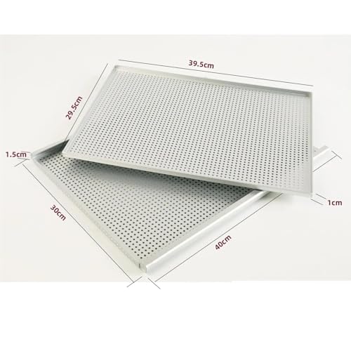 Plaque de cuisson rectangulaire pour éviter la pâte feuilletée molle au four - 8