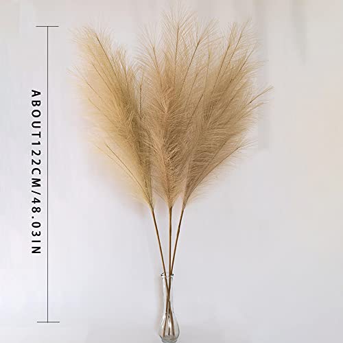 Pampas Grass Large 1Pcs Decoración Artificial 120 cm miniatura 7