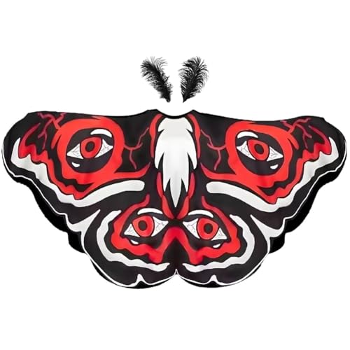 Cape papillon de cosplay pour briller au festival de jeux de rôle