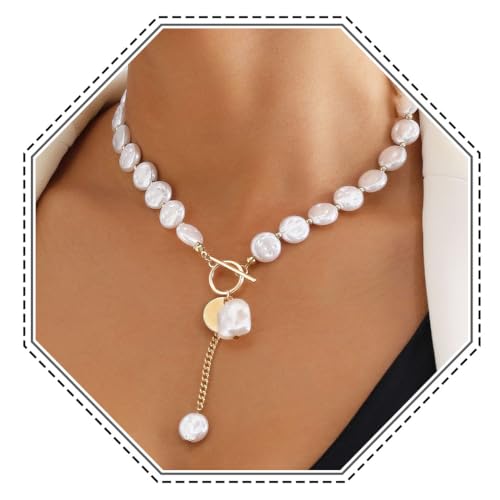 Jovono Boho perle collier ras du cou or perle paillettes pendentif colliers chaîne Vintage colliers bijoux pour femmes
