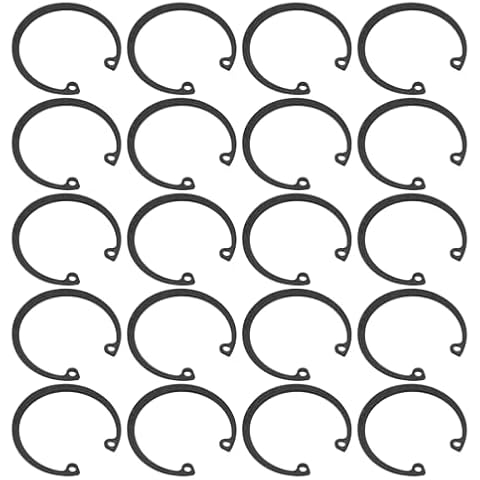 uxcell 20Pcs 50mm Internal Circlip Cover