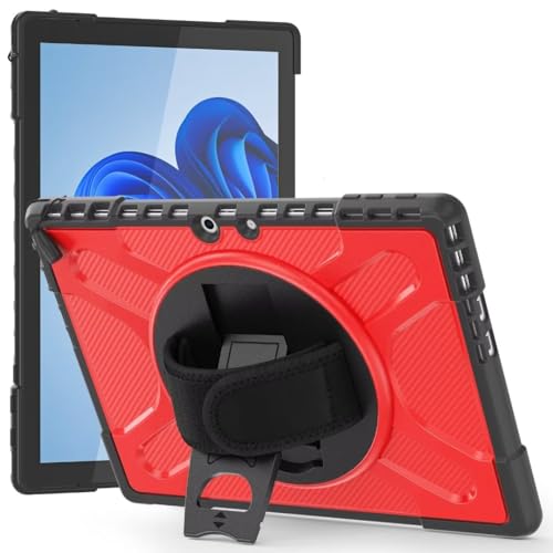 Évitez les Fissures : Coque Surface Pro 9 HDWTPA Antichoc Rouge
