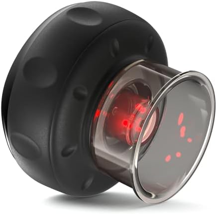 Revo The Original 4-in-1 Smart Cupping Therapy Massager with Red Light Therapy | Electric Cupping Therapy Kit for Targeted Pain Relief, Knots, Aches, Muscle Soreness, Tighter Skin & Cellulite Removal