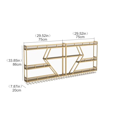 Armoire de bar murale gain de place pour bouteilles d'alcool