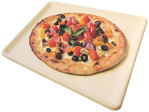 Trabo My Cooking Naturcook Piastra Refrattaria con ricettario, Argilla, Beige, 35 x 34.5 x 2.5 cm