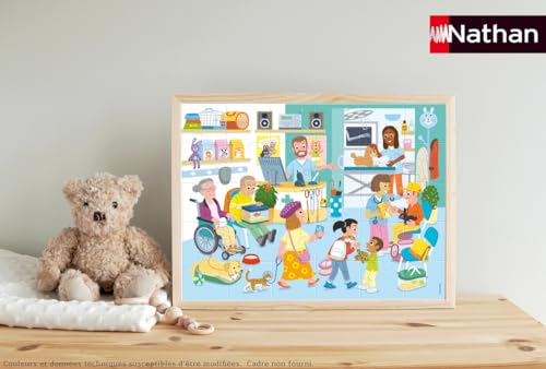 Puzzle 30 pièces : Dans la clinique vétérinaire Ravensburger Nathan - vue 10