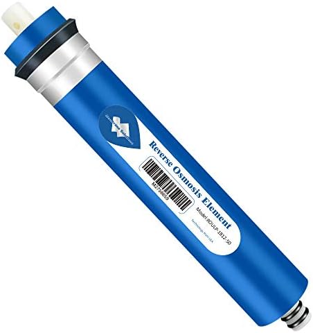 Membrane Solutions Reverse Osmosis Membrane 50 GPD 11.75"x1.75" RO Membrane Water Filter Replacement Fits Under Sink RO Drinking Water Purifier System 1-Pack